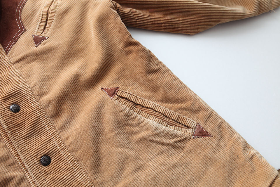 ウエスタンジャケット 太畝コーデュロイ Vintage Western Jacket Fat