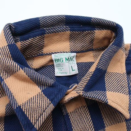 ビッグマック 刺繍タグ ネルシャツ Big Mac Flannel Shirt