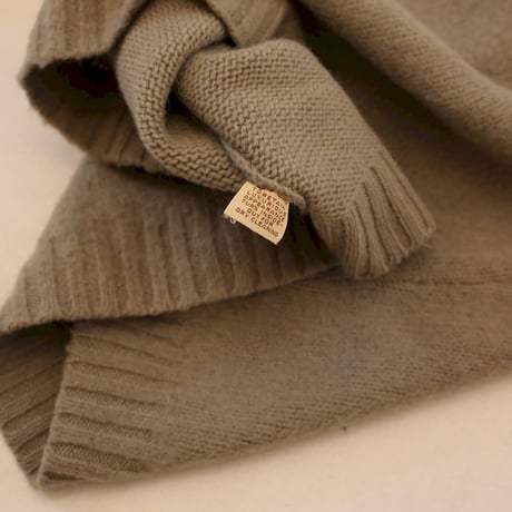 Vintage Mohair Wool V-Neck Knit Sweater