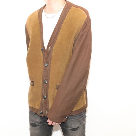 Knit Switching Cardigan