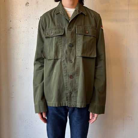 50s Dutch Military "HBT" Jacket