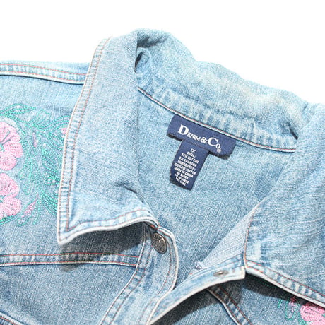 Denim Embroidery Jacket