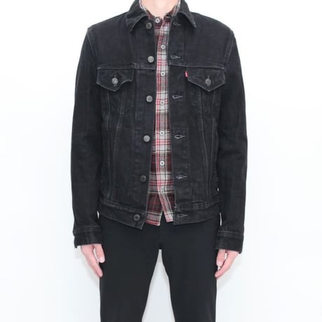 Levis Black Denim Trucker Jacket