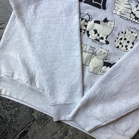 90s Cat Sweat Shirt