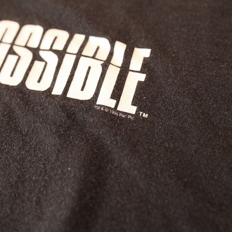 90s MISSION:IMPOSSIBLE サウンドトラックポケットシャツ