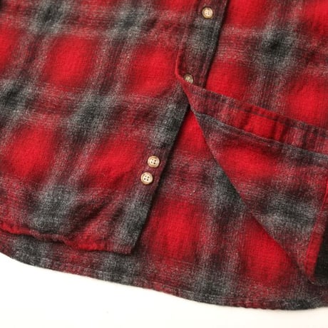 Pendleton Ombre Plaid Wool Shirt