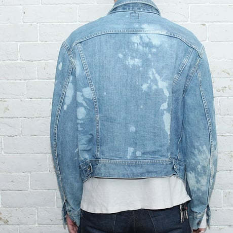 Vintage Bleach Deim Jacket