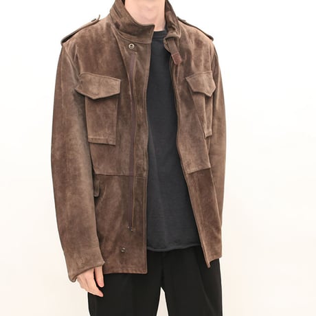 Suede M-65 Style Jacket