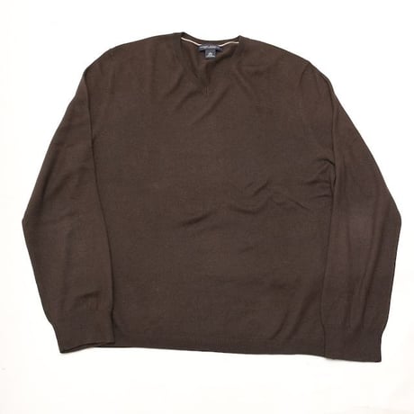 Banana Republic Cashmere×Silk V-Neck Knit Sweater