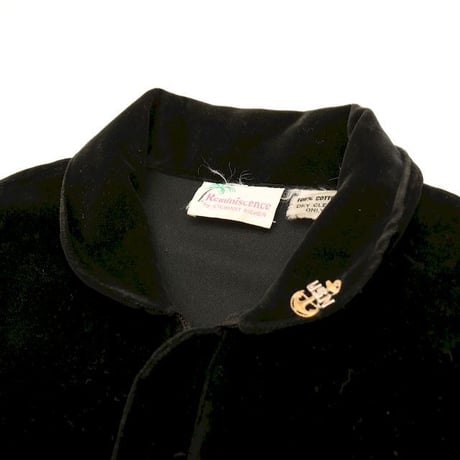 Black Velour Jacket