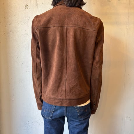 70s Suede Trucker Jacket