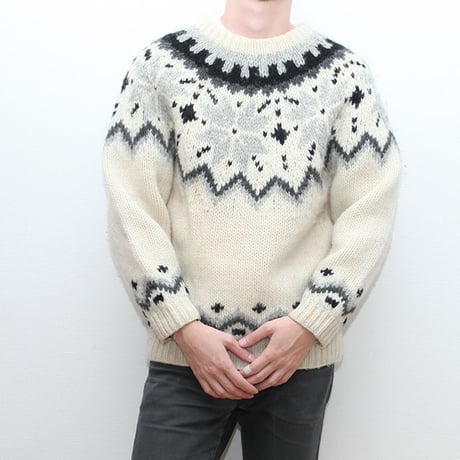 ノルディックセーター Vintage Nordic Sweater