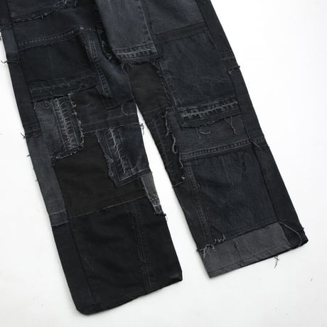 Levi's Patchwork Remake Black Denim Pants