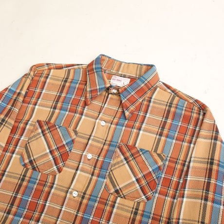 70s BIG MAC Cotton Flannel Plaid Shirt