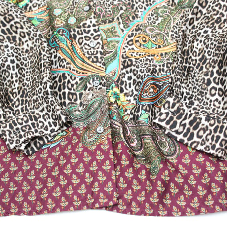 Mix Pattern Viscose L/S Shirt