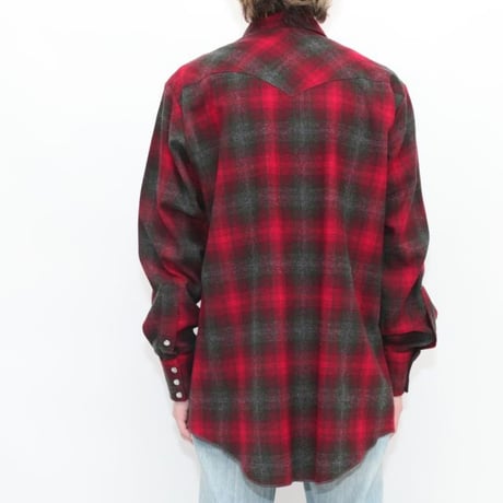 H BAR C Wool Western Shirt