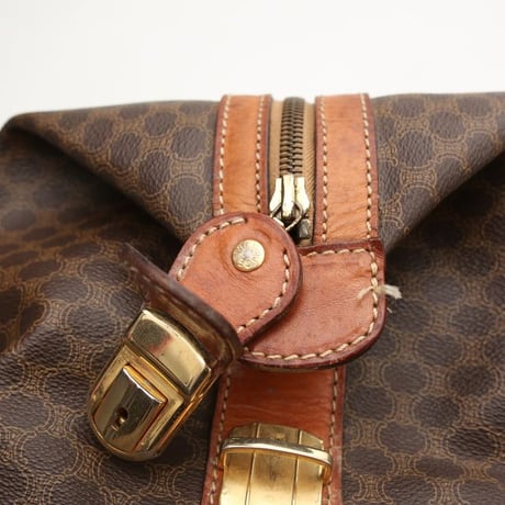 Vintage Celine Macadam Boston Bag