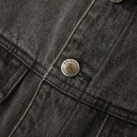 Black Denim Trucker Jacket