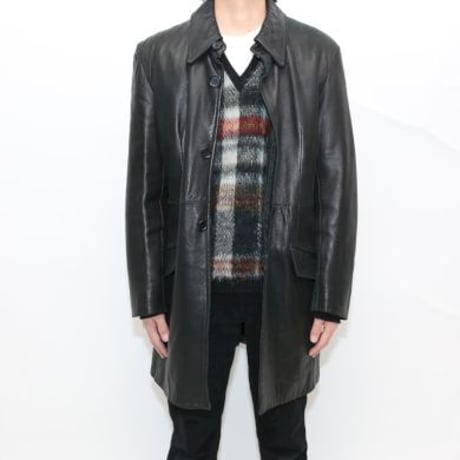 Black Leather Coat