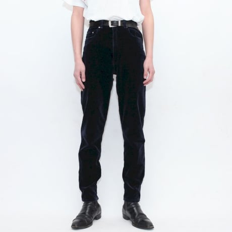 Velour Pants Skinny Fit