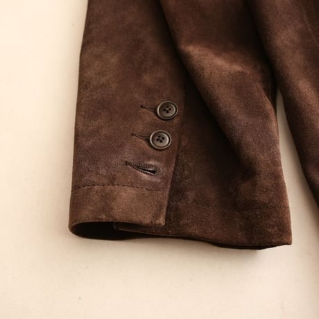 Eddie Bauer Suede Leather Coat