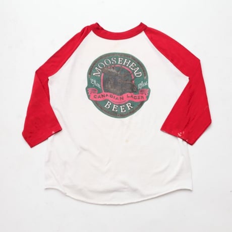 Beer Print Raglan Sleeves T-Shirt