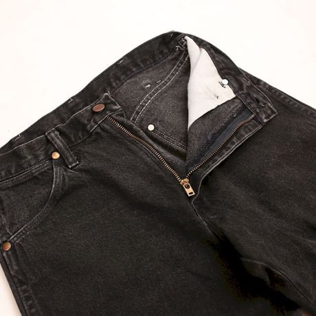 Wrangler 13MWZWK Black Denim Pants