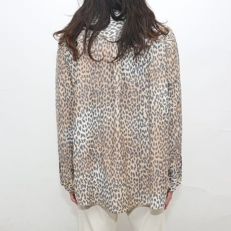 Leopard Pattern L/S Shirt