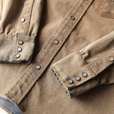 Suede Western Shirt