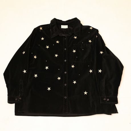 Embroidery Velour Shirt