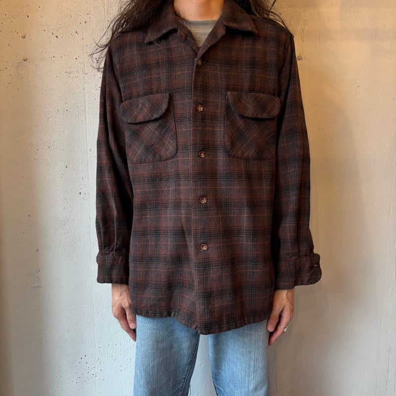 60s Pendleton Plaid Loop Shirt | Strato