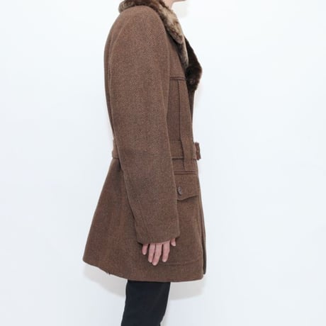 Cortefiel Wool Coat MADE IN SPAIN