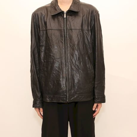 CAMBRIDGE CLASSICS Black Leather Jacket