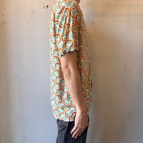 Rayon Patterned S/S Shirt