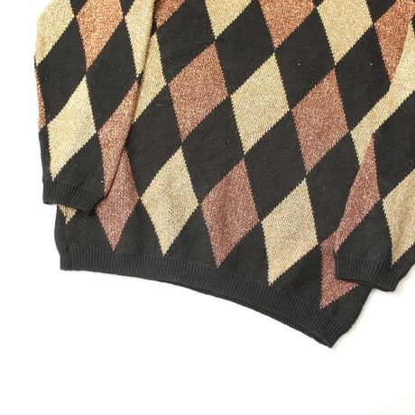 Alfred Dunner Lame Knit Sweater