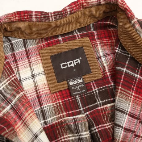 Ombre Check Flannel Shirt