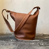 Old Coach Leather Shoulder Bag
