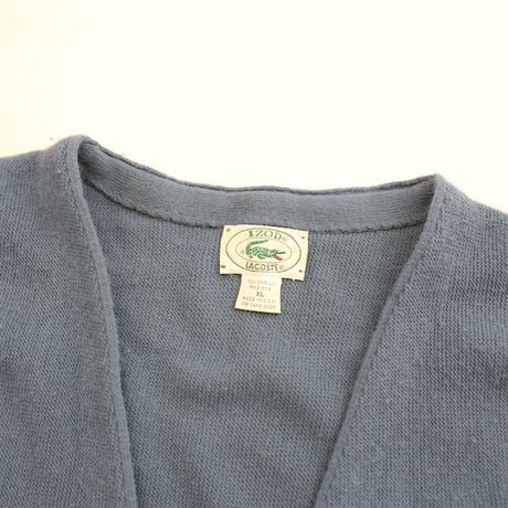 IZOD LACOSTE Knit Cardigan MADE IN USA