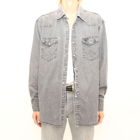 Wrangler Black Denim L/S Shirt