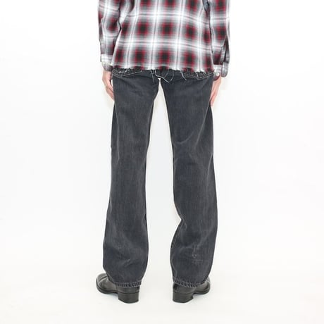 Levi's 501 Black Denim Pants MADE IN MEXICO