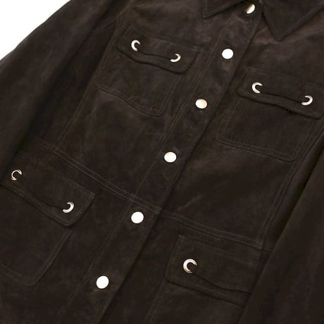 Black Suede Leather Jacket