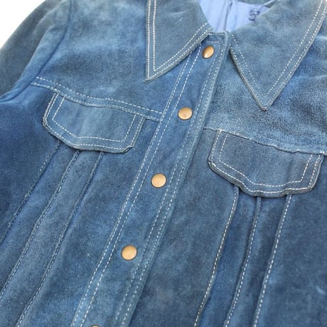 70's Suede Leather Jacket
