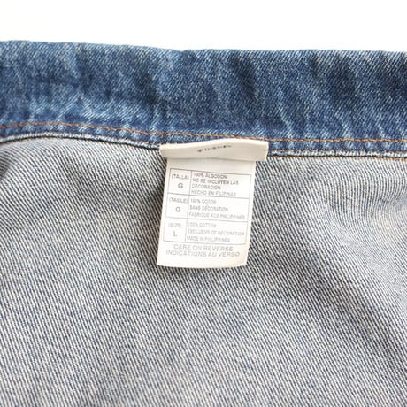 2000s Disney Denim Jacket "Millennium Mickey"
