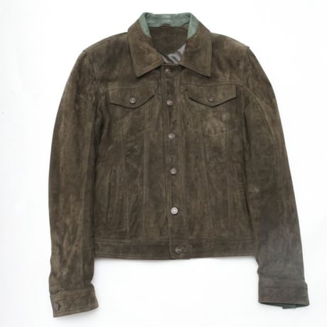 Suede Trucker Jacket