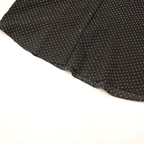 Dot Pattern Open Collar S/S Shirt