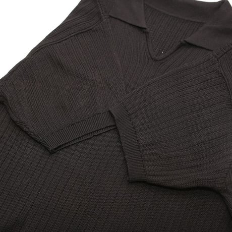 Vintage Knit Polo Shirt