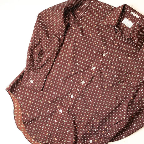 Arrow Mix Dot Pattern Shirt