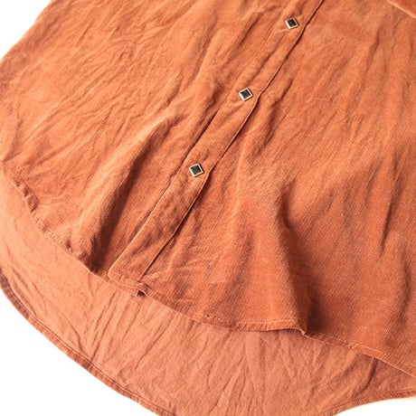 Corduroy Western Shirt