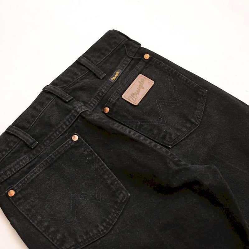 Wrangler 13MWZWK Black Denim Pants | Strato