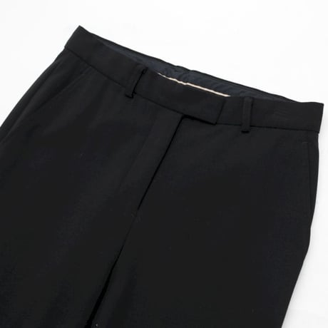 Black Flared Slacks Pants